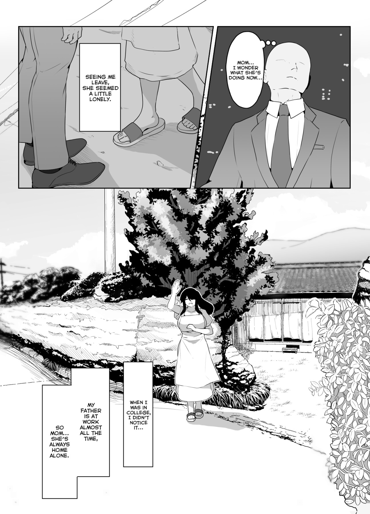 Hentai Manga Comic-Good Night, Mom I-Read-35